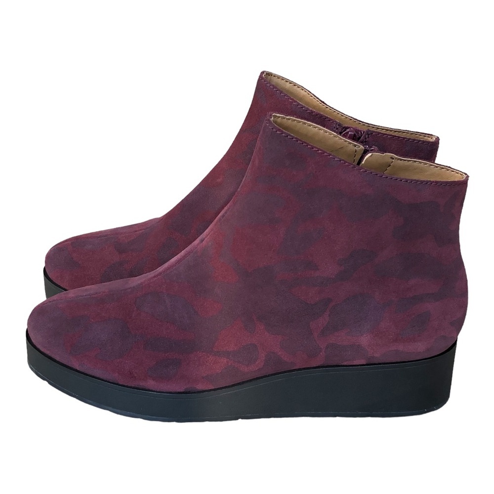 Lucky Brand Womens Karmeya Sugar Red Fashion Boots Size 9.5 M - Picture 4 of 14